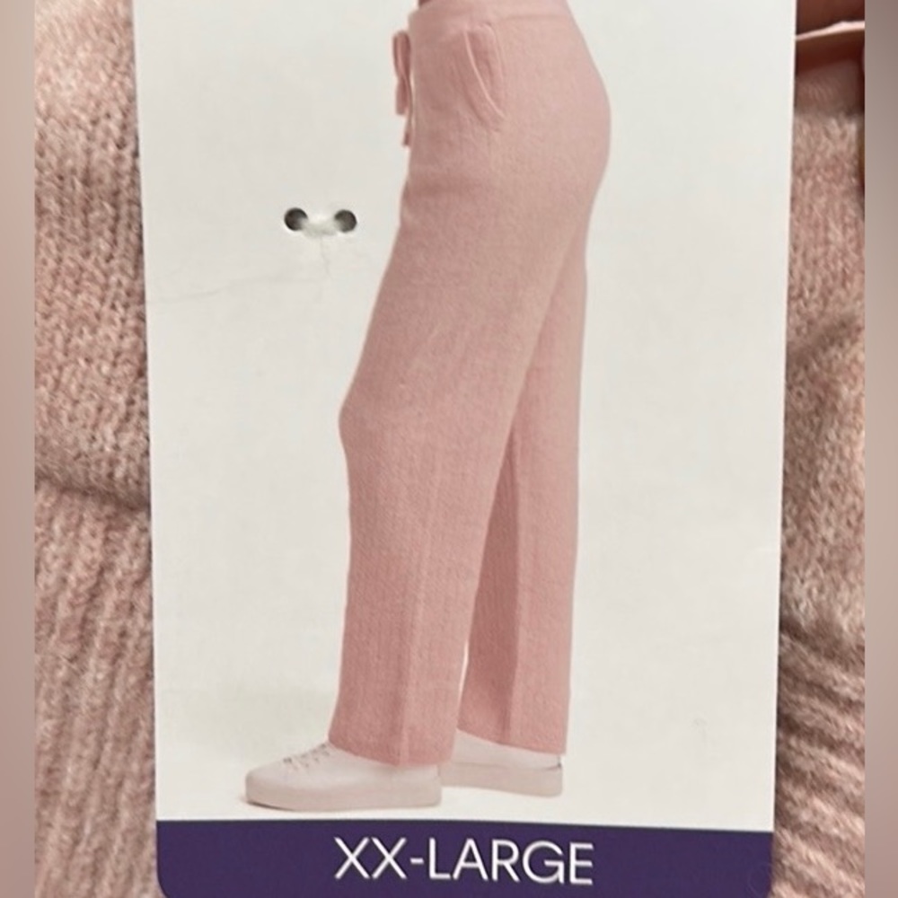 DKNY cashmere JOGGERS women’s size XXL